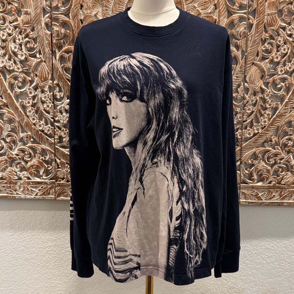 Taylor Swift The Eras Tour Long Sleeve T-shirt, 100% Cotton- size L - Picture 2 of 12